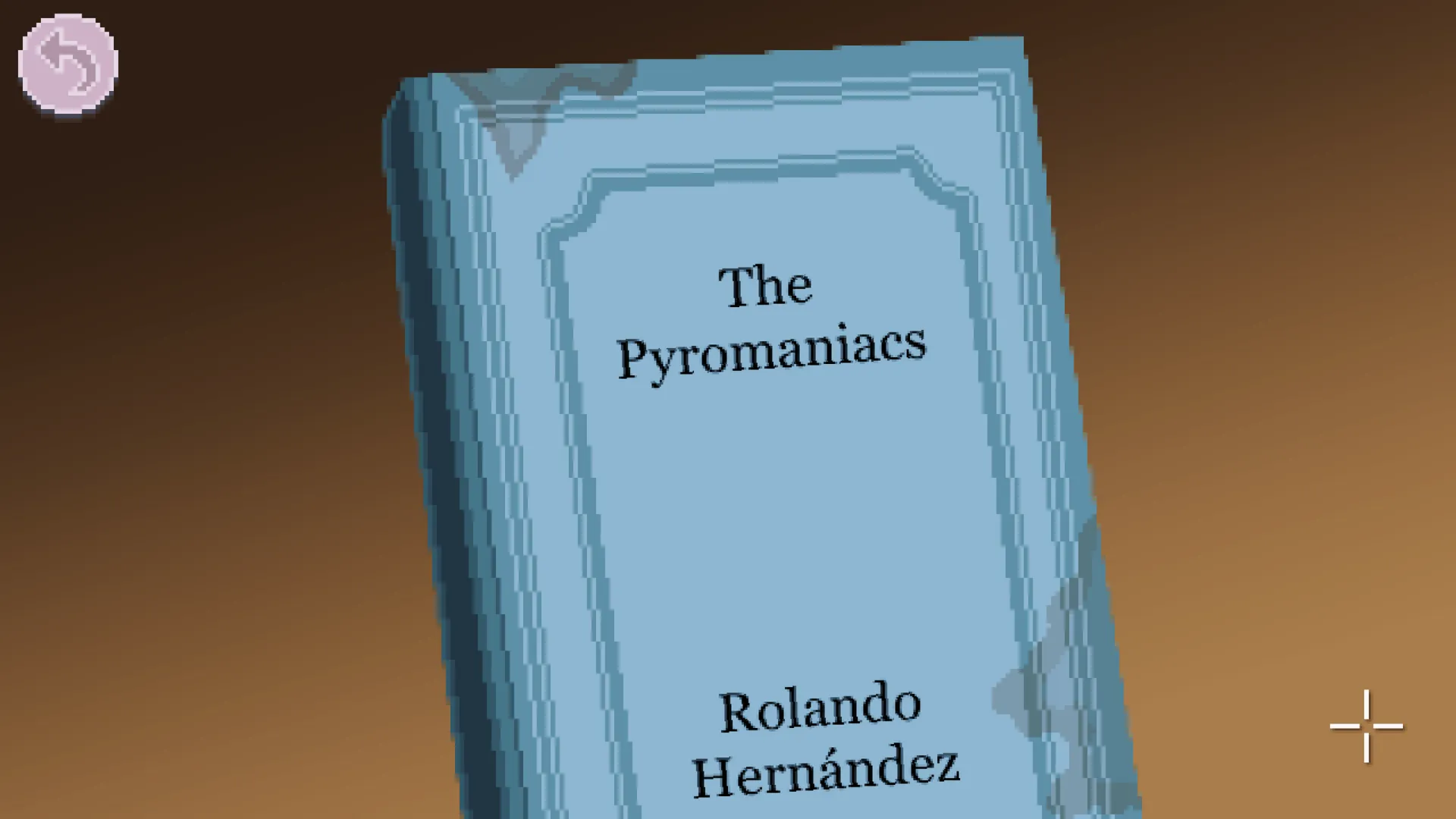 My book in Thimbleweed Park